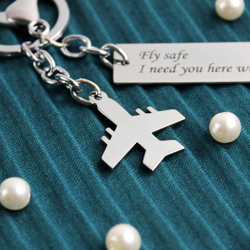جاکلیدی گلسو مدل Fly Safe و هواپیما