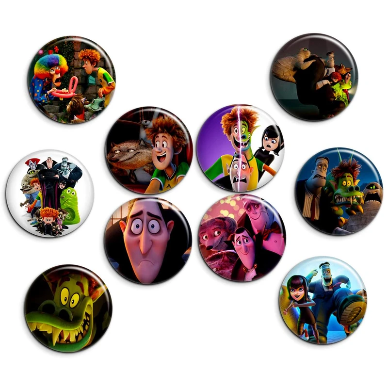 پیکسل پرمانه طرح هتل ترانسیلوانیا کد pmg.7677 مجموعه 10 عددی