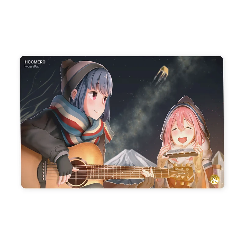 ماوس پد هومرو مدل ML214-SIZE2437 طرح انیمه Laid-Back Camp