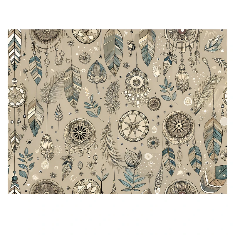 فرش پارچه‌ای مدل فرشینه طرح بوهو فانتزی کد AR3060278