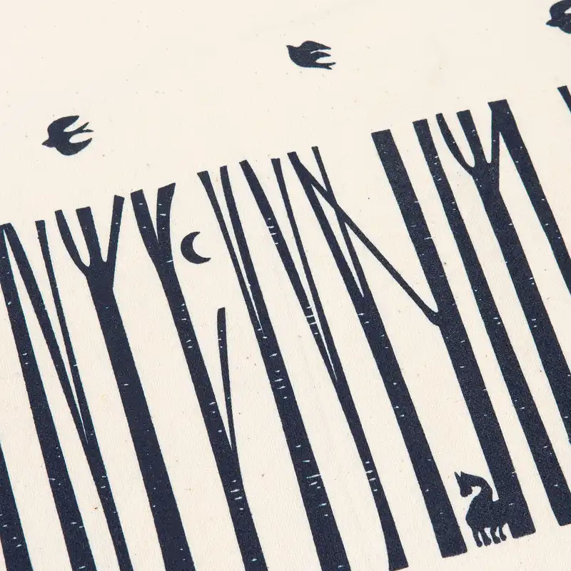 رومیزی چاپ دستی گدار مدل سپیدار