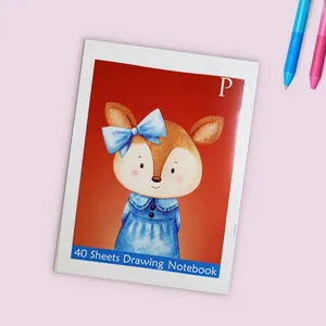 دفتر نقاشی 40 برگ مدل سنجاب کوچولو