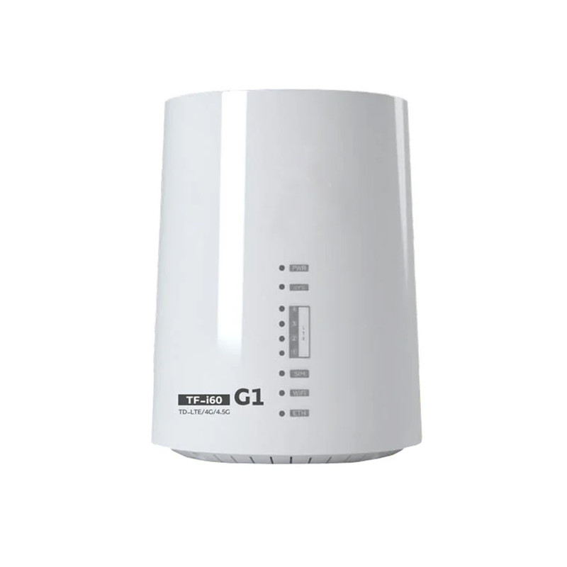 مودم 4G/TD-LTE ایرانسل مدل TF-i60 G1 به همراه سیم دوقلو و 300 گیگ اینترنت 6 ماهه