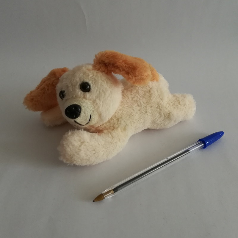 عروسک طرح سگ خوابیده طول 18 سانتی‌متر