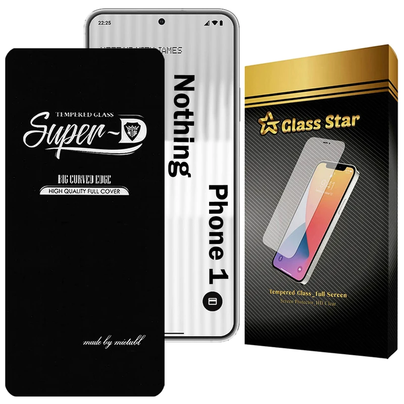محافظ صفحه نمایش گلس استار مدل SUPERDNS مناسب برای گوشی موبایل ناتینگ Phone 1