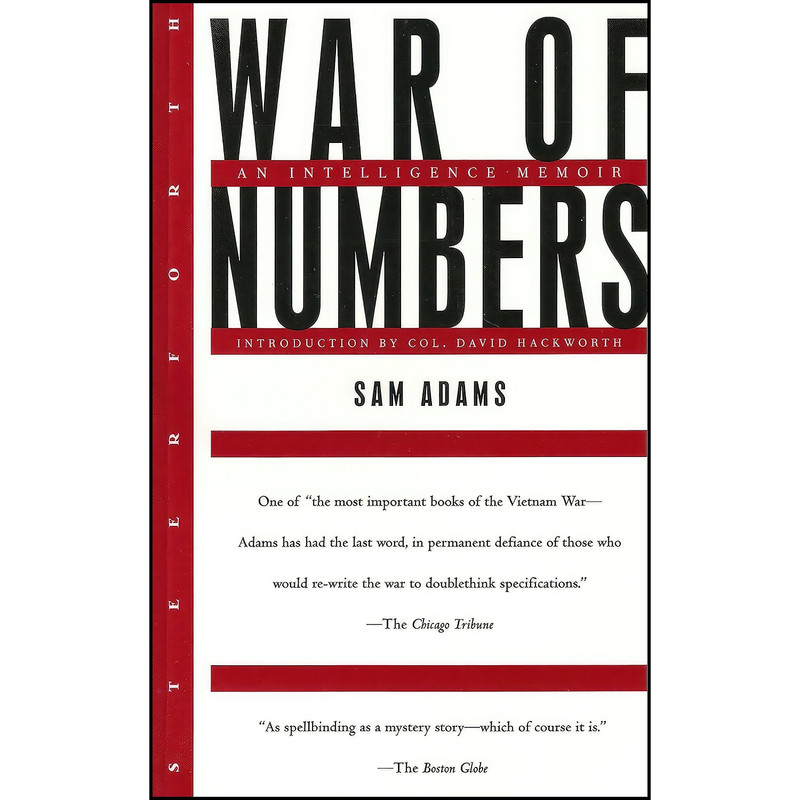 کتاب War of Numbers اثر Sam Adams and David Hackworth انتشارات Steerforth