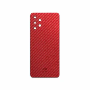 MAHOOT Red-Fiber Cover Sticker for Samsung Galaxy A32 4G