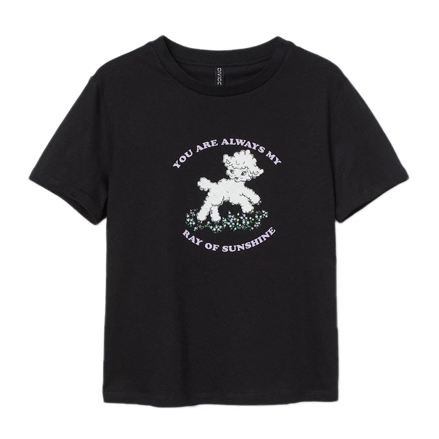 تی شرت آستین کوتاه زنانه دیوایدد مدل 0950725