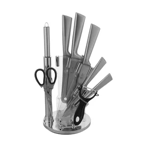 سرویس چاقو آشپزخانه 9 پارچه یونی هوم مدل RL-KS16