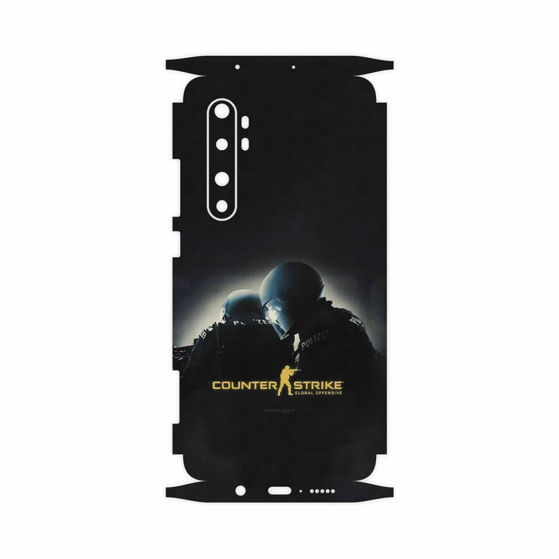 برچسب پوششی ماهوت مدل Counter-Strike-FullSkin مناسب برای گوشی موبایل شیائومی Mi Note 10 Lite