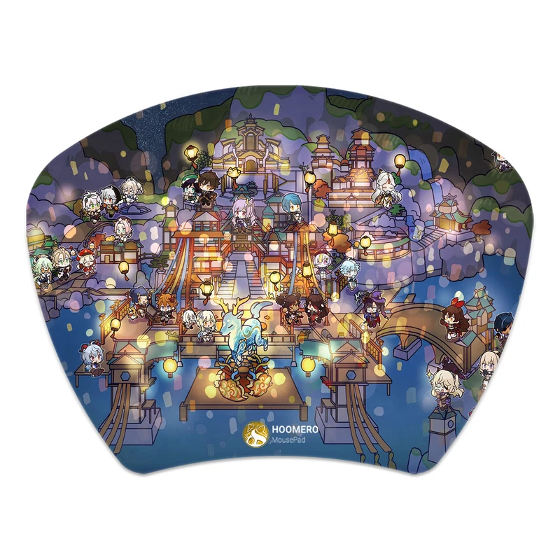 ماوس پد هومرو مدل MC1105 طرح بازی گنشین ایمپکت