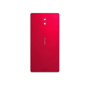 MAHOOT Matte-Warm-Red Cover Sticker for Nokia 3