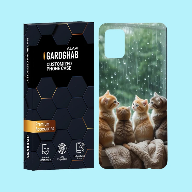 کاور گارد قاب علوی مدل حیوانات مناسب برای گوشی موبایل سامسونگ Galaxy A51 4G