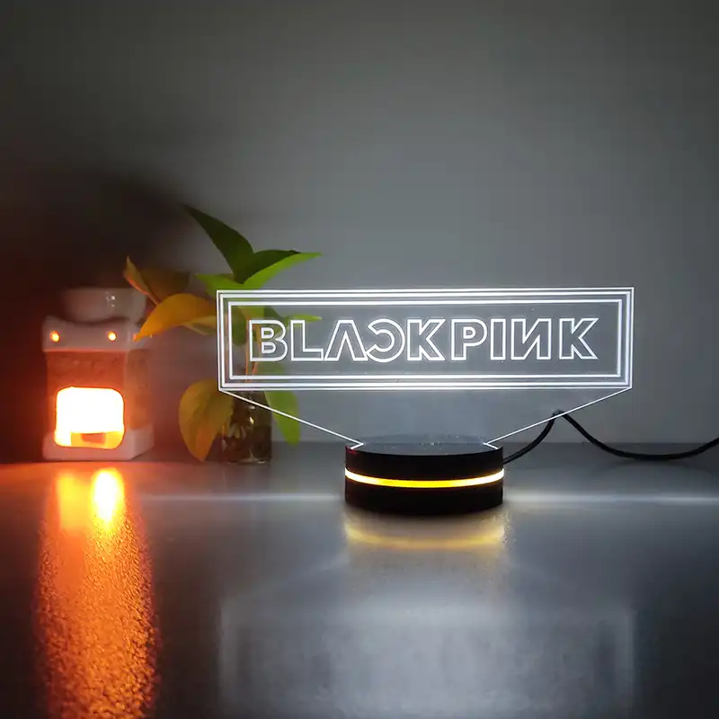 چراغ خواب مدل گروه بلک پینک blackpink
