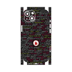 MAHOOT Programming 1-FullSkin Cover Sticker for Apple iPhone 13