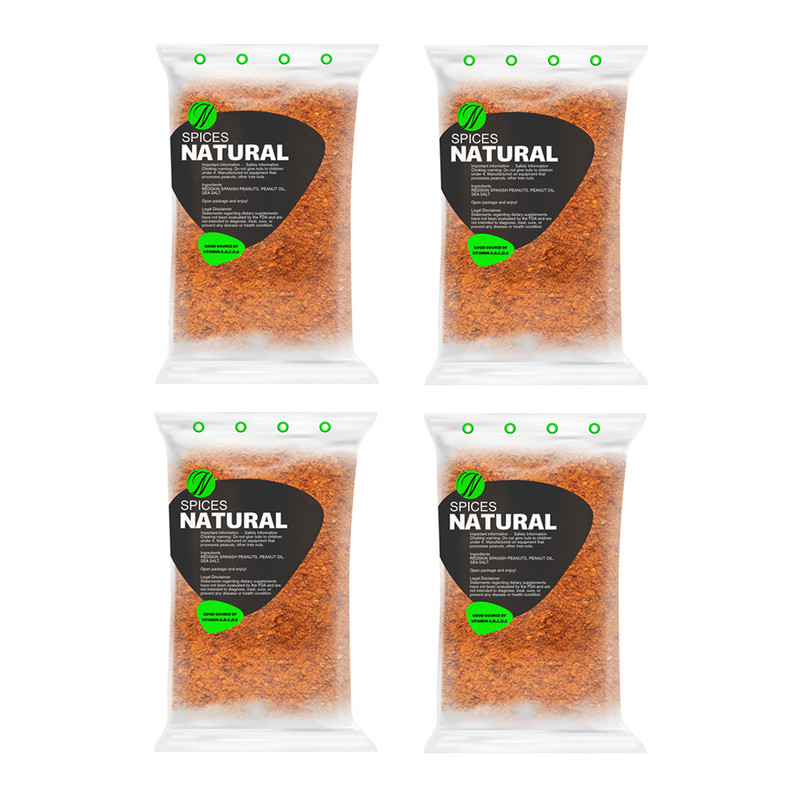 ادویه تندروی نچرال - 250 گرم بسته 4 عددی 