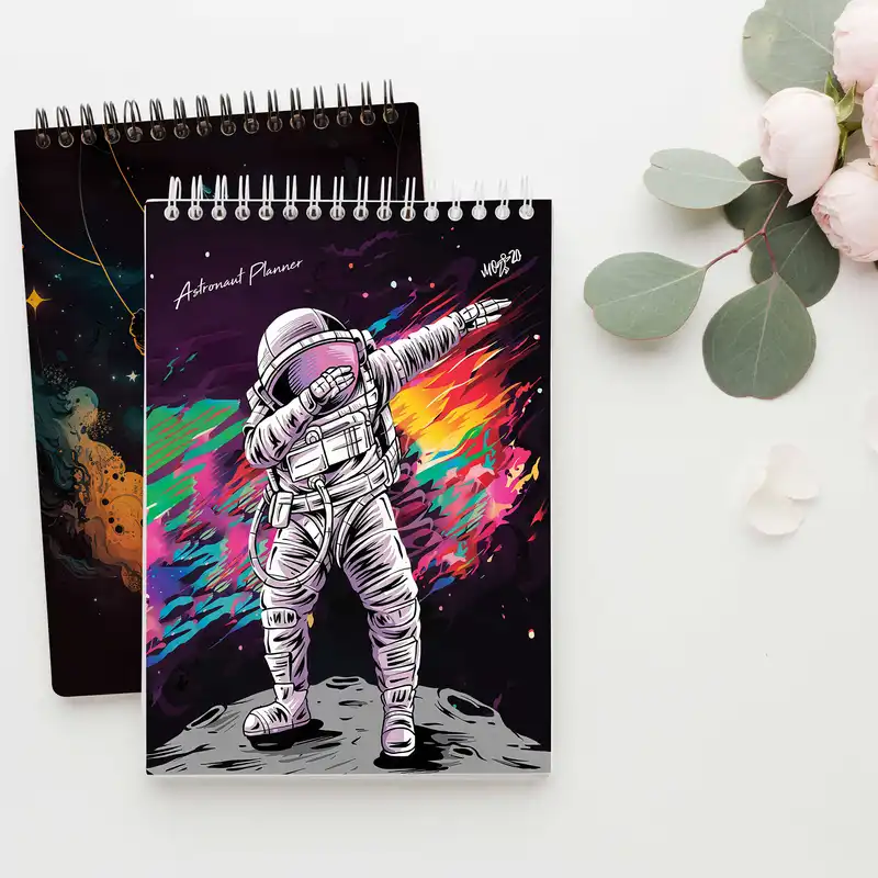 دفتر برنامه ریزی موتی طرح فضانورد مدل پلنر تایم باکس