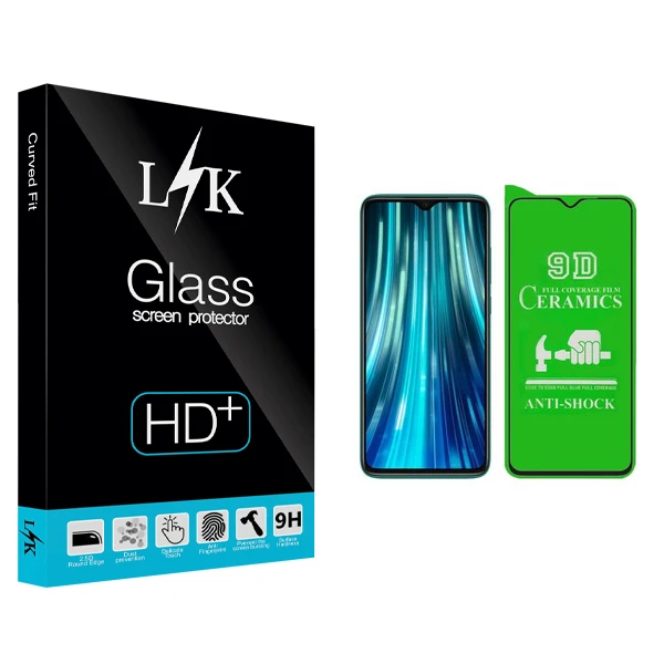 محافظ صفحه نمایش سرامیکی ال کی مدل +LITE مناسب برای گوشی موبایل شیائومی REDMI NOTE8 PRO