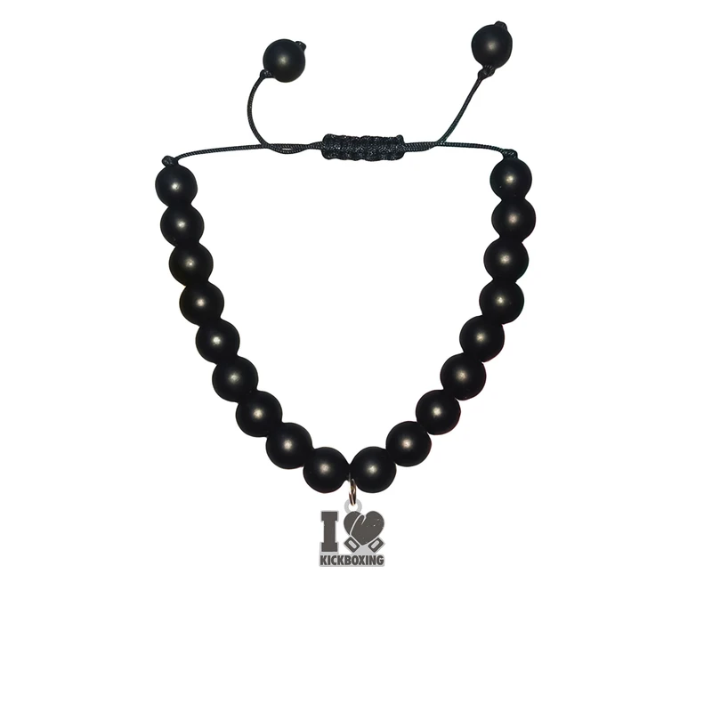 دستبند مهره‌ای هایکا مدل ورزشی کیک بوکسینگ کد bg.jh 80