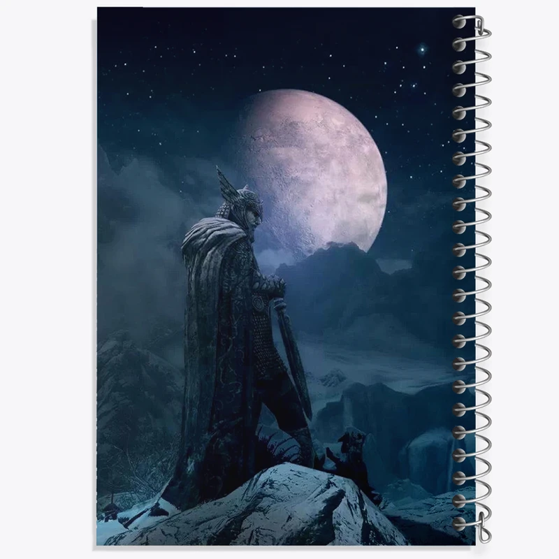 دفتر مشق 100 برگ خندالو طرح بازی اسکایریم (Skyrim) کد 32753