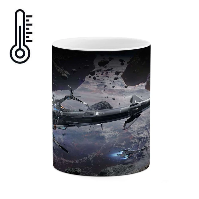 ماگ حرارتی کاکتی مدل کهکشان کد mgh16678