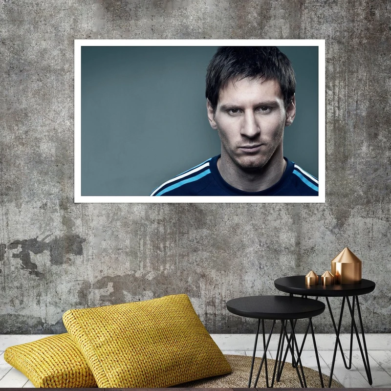 تابلو بکلیت طرح بازیکن فوتبال لیونل مسی مدل W-S4681