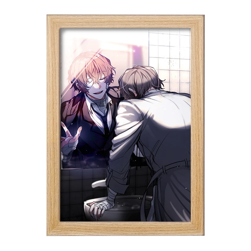 تابلو خندالو مدل دازای اوسامو انیمه سگ های ولگرد بانگو  کد 11796