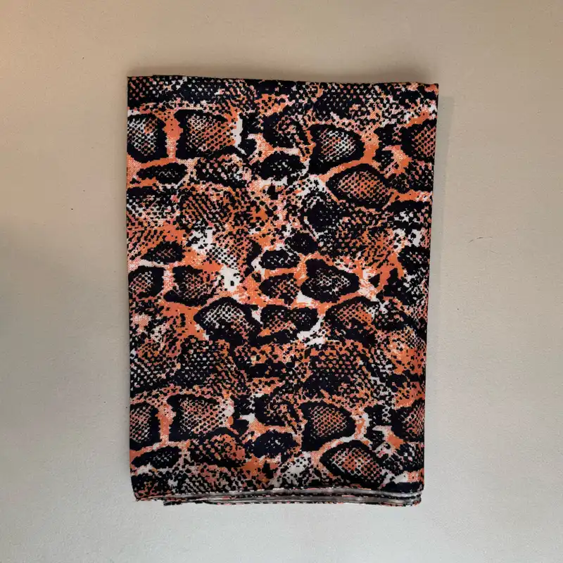 شال زنانه مدل موهر طرح پوست ماری