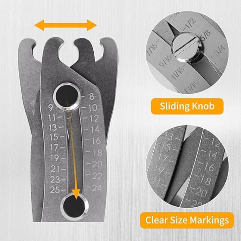 گیج اندازه گیری مدل ‎ASD-159 گستره 39 میلی متر
