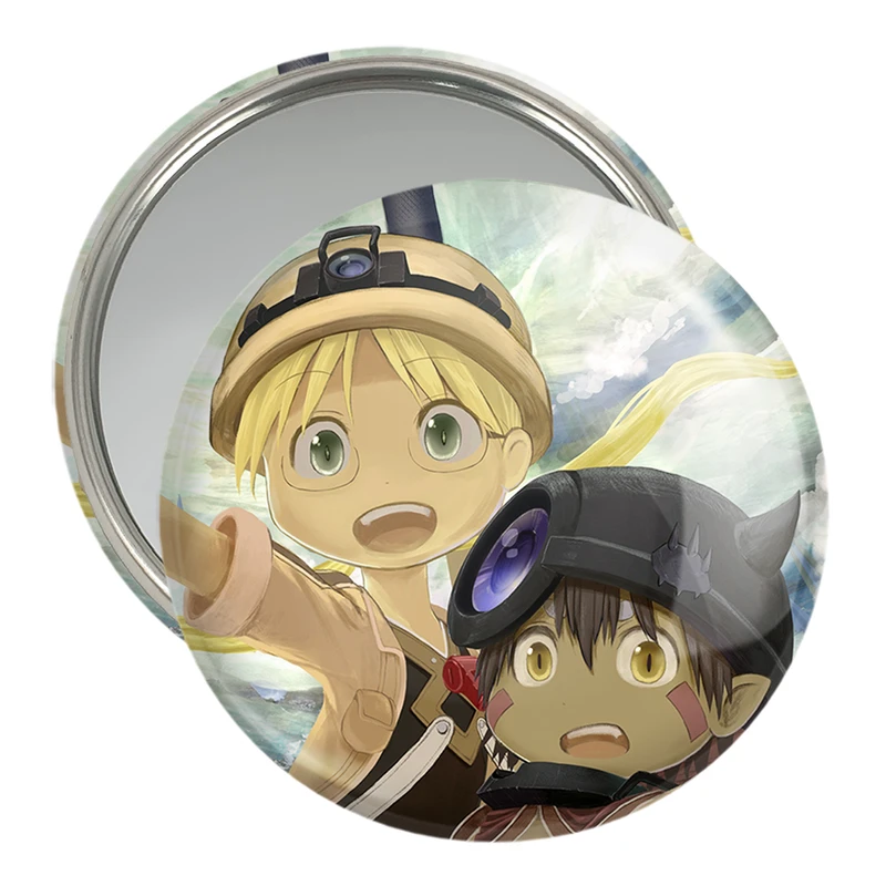 آینه جیبی خندالو مدل ریگ و ریکو انیمه ساخته شده در پرتگاه کد 24351