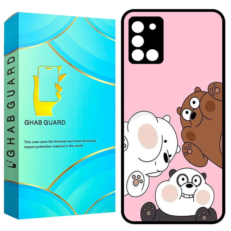  کاور قاب گارد طرح خرس مدل GCHPA31 مناسب برای گوشی موبایل سامسونگ Galaxy A31 
