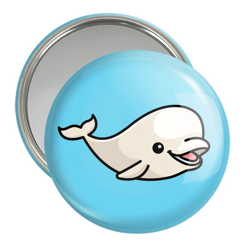 آینه جیبی خندالو مدل حیوانات آبزی نهنگ کد 28158