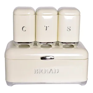 ظرف نان پروکسیوس مدل silver به همراه بانکه مجموعه 4 عددی