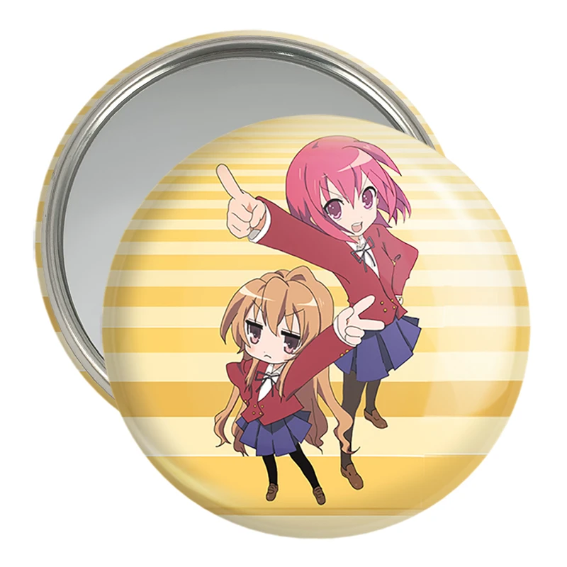 آینه جیبی خندالو مدل مینوری و تایگا انیمه تورادورا کد 32503