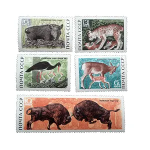 تمبر یادگاری مدل حیات وحش کد DS4864 مجموعه 5 عددی