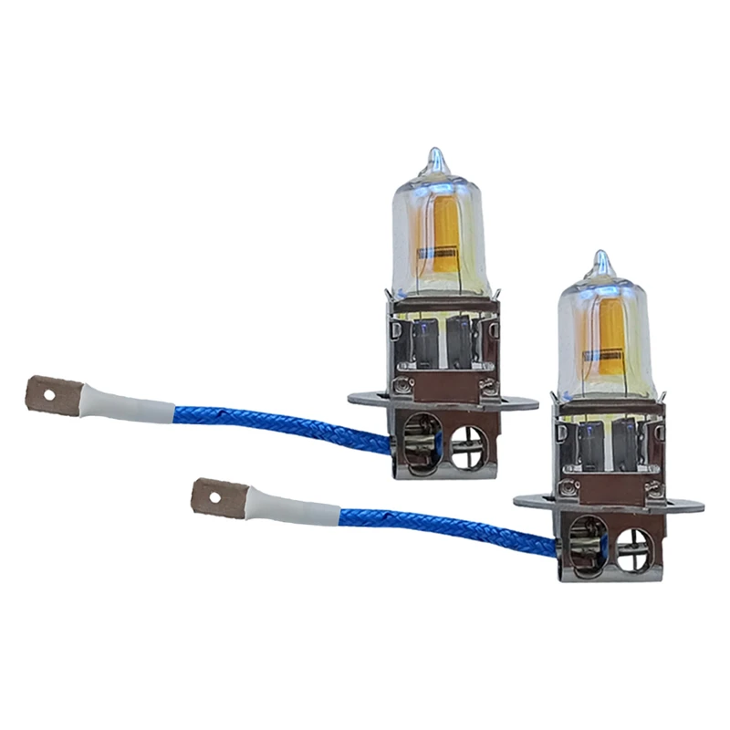 لامپ خودرو پارس تاب مدل H3 Gold-B 12V-100W بسته دو عددی