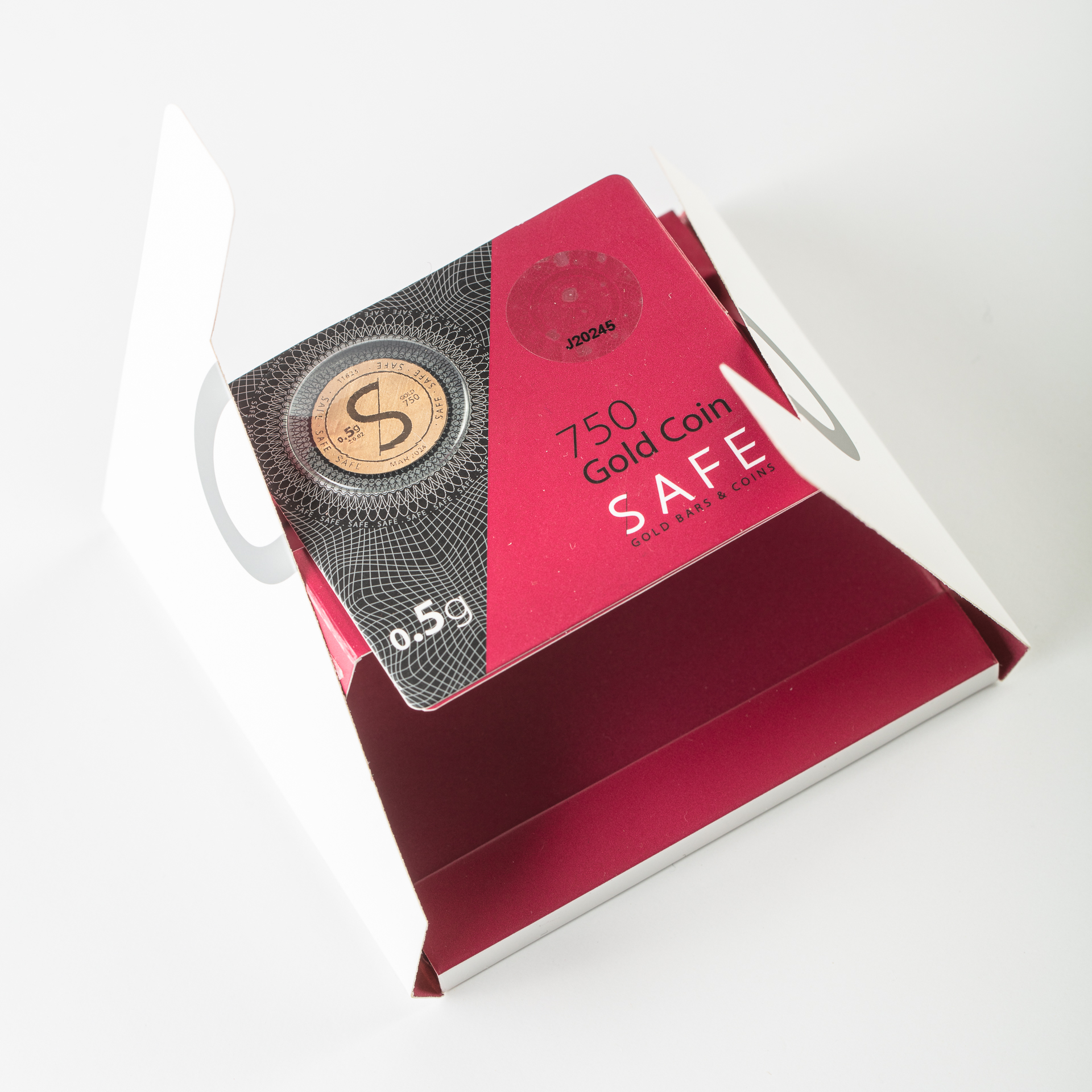 شمش طلا 18عیار طلای سیف مدل H2.5 مجموعه دو عددی