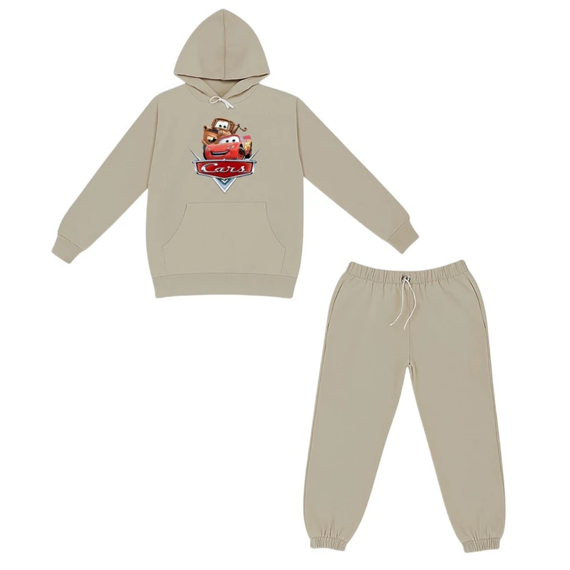 ست هودی و شلوار راحتی بچگانه مدل ماشین ها کد v2 