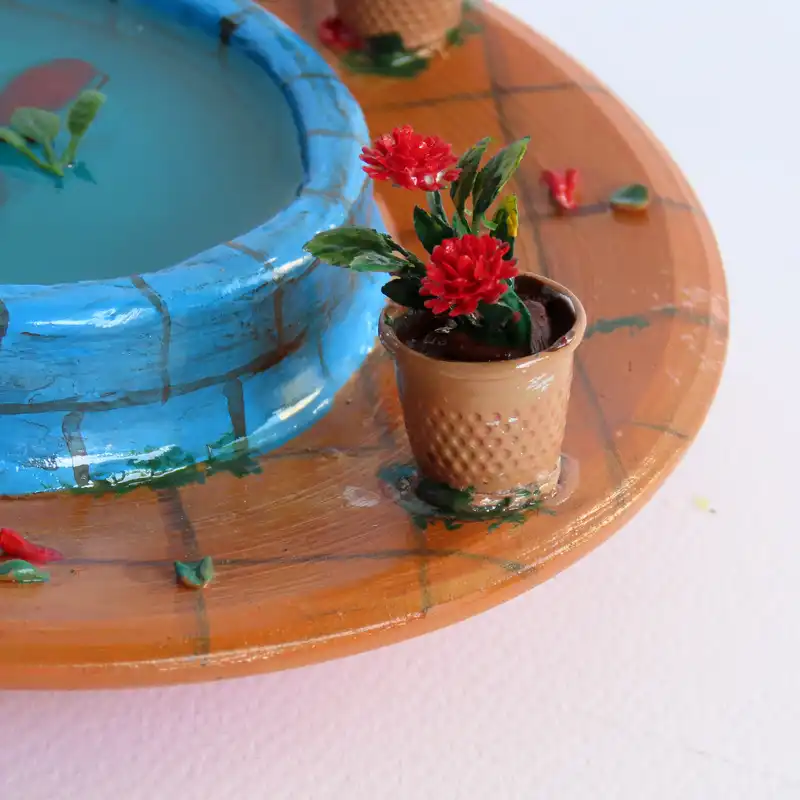 جاعودی طرح حوض و حیاط کد 1137