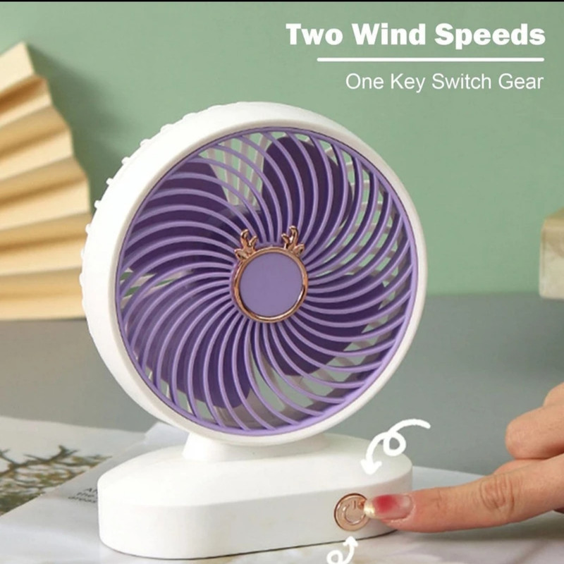 پنکه رومیزی مدل سه سرعته ظرفیت 2000 میلی آمپر ساعت