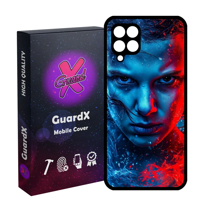 کاور گارد ایکس طرح Stranger Things مدل 10932 مناسب برای گوشی موبایل سامسونگ Galaxy A12/M12/F12