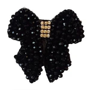 سنجاق سینه زنانه مدل پاپیون کد GOL143