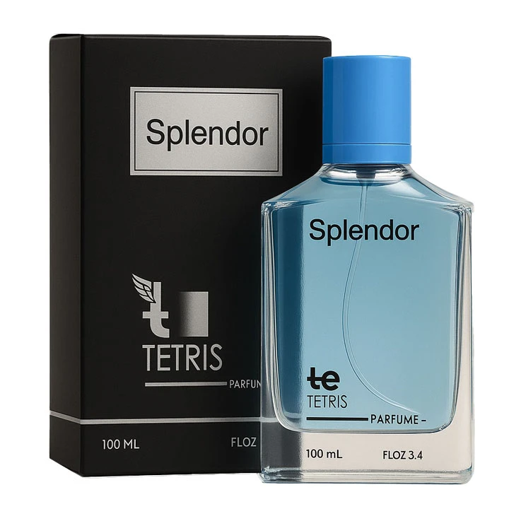 ادو پرفیوم مردانه تتریس مدل Splendor با رایحه خنک حجم 100 میلی لیتر