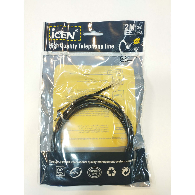 کابل تلفن آی سن مدل IE-C425 طول 2 متر