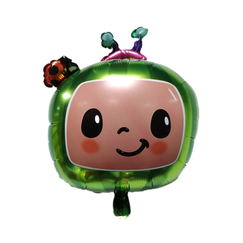 بادکنک فویلی مدل کوکو ملون طرح تلویزیون