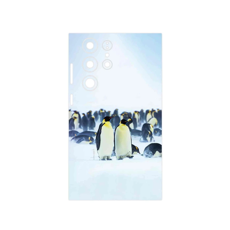 برچسب پوششی ماهوت مدل Penguin مناسب برای گوشی موبایل سامسونگ Galaxy S23 Ultra