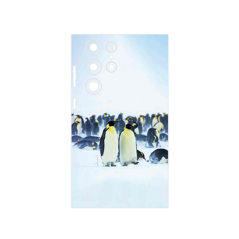 برچسب پوششی ماهوت مدل Penguin مناسب برای گوشی موبایل سامسونگ Galaxy S23 Ultra