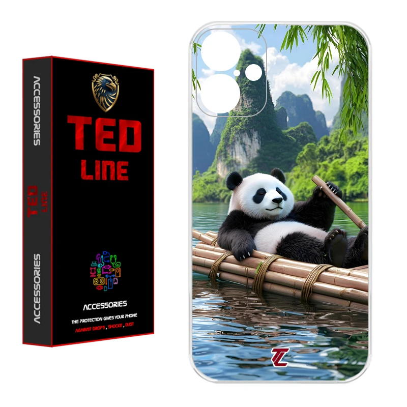 کاور تدلاین طرح پاندا کد 1162 مناسب برای گوشی موبایل اپل Iphone 16