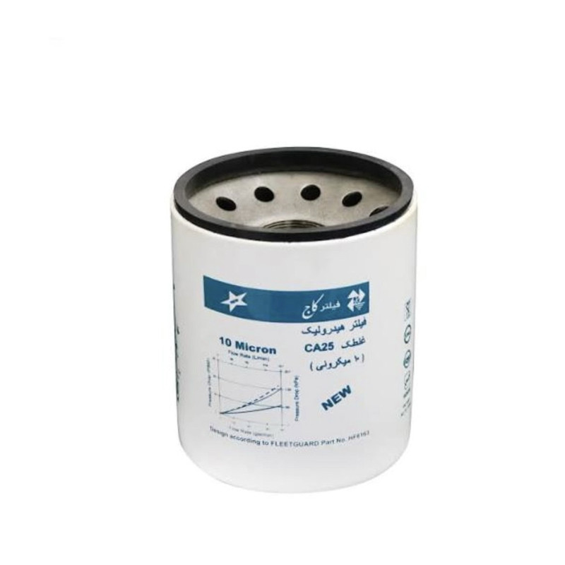 فیلترهیدرولیک کاج مدل KHF 6163 سایز ده میکرون مناسب برای غلطک CA25