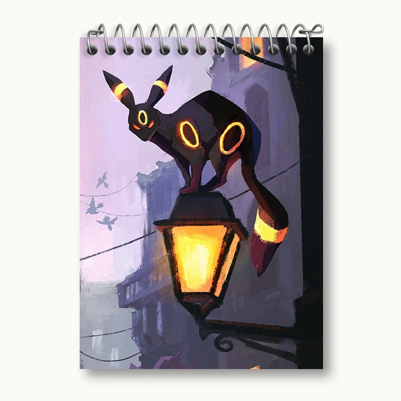 دفتر یادداشت 50 برگ خندالو مدل امبرون انیمه پوکمون کد 17402